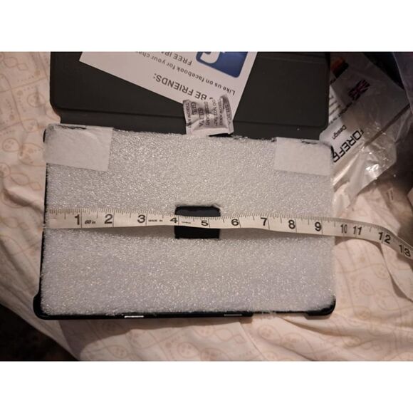 NWT-Case for Samsung Galaxy Tab A 10.1 2019 (SM-T510/T515) Hard Cover Black - Picture 2 of 12